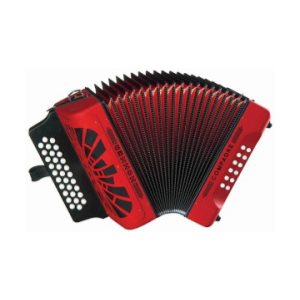 HOHNER COMPADRE RED F B-FLAT E-FLAT
