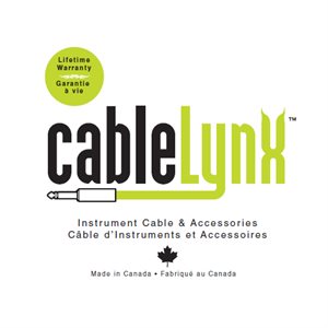 CABLE LYNX COMP10S-PRO-EXT 1/8 EXTENDED TRS TO 2X 1/4