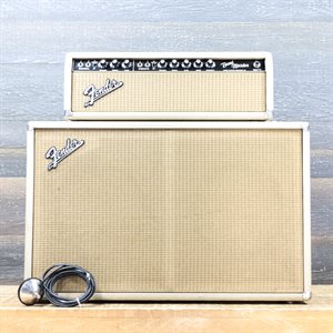 FENDER BANDMASTER BLONDE 1964 À DEUX CANAUX AMPLIFICATEUR DE GUITARE AVEC CABINET 2X12" #A-02780