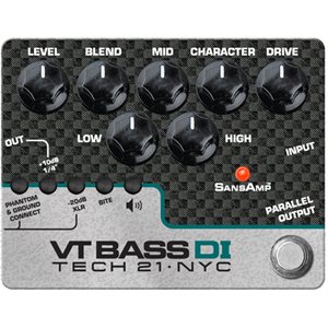 TECH 21 SANSAMP CHARACTER SERIES VT BASS DI