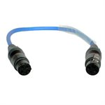 DIGIFLEX CXX-GENDER-FF GENDER CHANGER, XLRF À XLRF, 1 PIEDS, BLUE