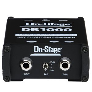 ON-STAGE ACTIVE DI BOX DB1000