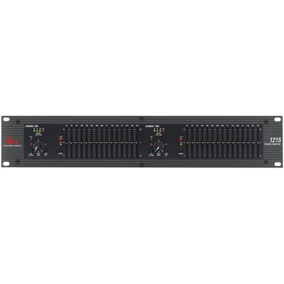DBX 1215 DUAL CHANNEL 15-BAND EQUALIZER RACK