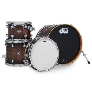 DWE 4-PIECE SHELL PACK CURLY MAPLE BURST