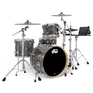 DWE 4-PIECE BUNDLE BLACK GALAXY FINISH PLY