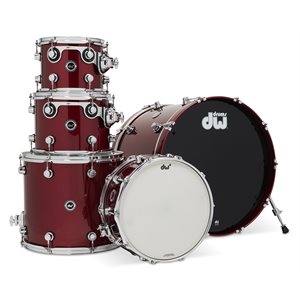 DWE 5-PIECE SHELL PACK BLACK CHERRY METALLIC