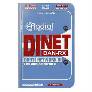 RADIAL ENGINEERING DINET DAN-RX DANTE RECEIVER