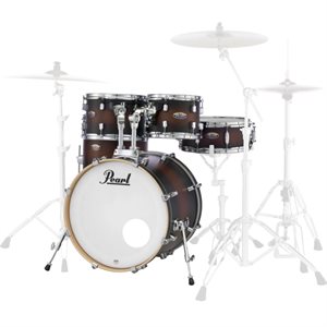 PEARL DECADE MAPLE 5PCS SHELL PACK SATIN BROWN BURST 2016B 1007T 1208T 1414F 1455S