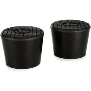 DW DWSMRKFT2 2 ROUND FEET FOR RACK VERTICAL LEG