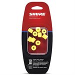SHURE EAYLF1-10 FOAM SLEEVES 5 PAIRES (JAUNE)
