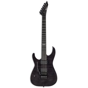 ESP E-II M-II FLAMED MAPLE SEE THRU BLACK