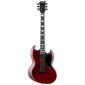 ESP E-II VIPER/SEE THRU BLACK CHERRY