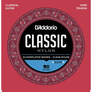 D'ADDARIO EJ27H STUDENT NYLON, HARD TENSION