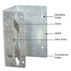 PRIMACOUSTIC IMPALER OFFSET F101 1002 00 - ENSEMBLE DE 8