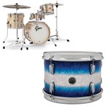 GRETSCH BROOKLYN GB-J484-308 4 MORCEAUX SHELL PACK BLUE BURST PEARL