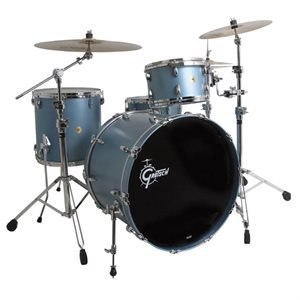 GRETSCH BROOKLYN GB-M264-SIBM 4 MORCEAUX SHELL PACK SATIN ICE BLUE METALLIC