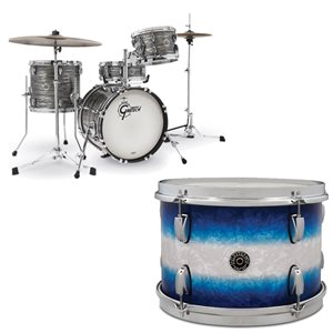 GRETSCH BROOKLYN GB-R464-308 4 MORCEAUX SHELL PACK BLUE BURST PEARL