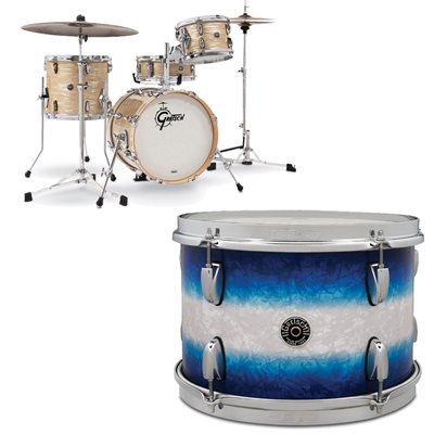 GRETSCH BROOKLYN GB-RC424-308 4 MORCEAUX SHELL PACK BLUE BURST PEARL GRETSCH BROOKLYN GB-RC424-308 4 MORCEAUX SHELL PACK BLUE BURST PEARL