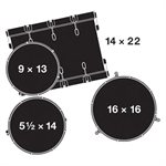 GRETSCH BROOKLYN GB-RC424-SM 4PCS SHELL PACK SATIN MAHOGANY