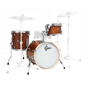 GRETSCH BROOKLYN GB-RC443-SM 3PCS SHELL PACK SATIN MAHOGANY