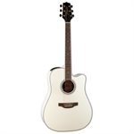 TAKAMINE DREAD SPRUCE TOP MAPLE BACK PEARL WHITE