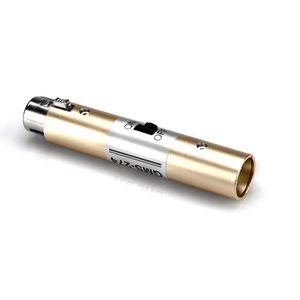 HOSA GMS-274 POWER SWITCH XLR3F TO XLR3M