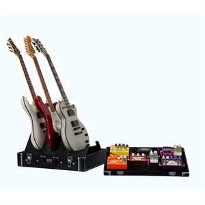 GATOR GW-GIGBOX-JR-PWR STAND, PEDAL BOARD AVEC ADAPTATEUR DE COURANT
