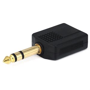 DIGIFLEX HAA-SJ101 DUAL 1/8 TRS FEMALE TO 1/8 TRS MALE ADAPTER