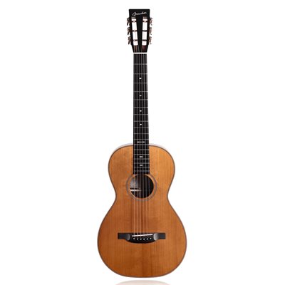 BOUCHER HG-64 HERITAGE GOOSE SERIES PARLOR/12 FRET-TO-BODY CANADIAN CURLY MAPLE