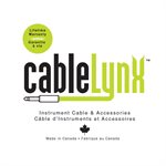 CABLE LYNX HP-10S-PRO 1/4 TRS F TO 1/4 TRS MALE 10 FOOT
