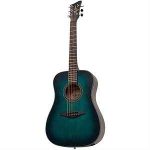 JAY TURSER JTA53-SBL 3/4 ACOUSTIC GUITAR, SATIN BLUE