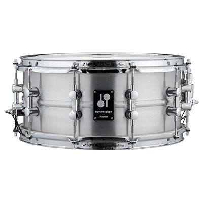 SONOR KOMPRESSOR 14X6.5, ALUMINUM, POWER HOOPS, POLISHED
