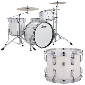 LUDWIG CLASSIC OAK PRO BEAT 3PCS SHELL PACK WHITE MARINE PEARL 14X24 9X13 16X16