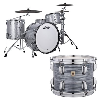 LUDWIG CLASSIC OAK PRO BEAT 3PCS SHELL PACK VINTAGE BLUE OYSTER 14X24 9X13 16X16 LUDWIG CLASSIC OAK PRO BEAT 3PCS SHELL PACK VINTAGE BLUE OYSTER 14X24 9X13 16X16