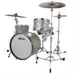 LUDWIG CLASSIC MAPLE DOWNBEAT 3PCS SHELL PACK OLIVE PEARL 14X20 8X12 14X14