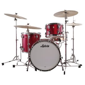 LUDWIG CLASSIC MAPLE FAB 3 MORCEAUX SHELL PACK RED SPARKLE 14X22 9X13 16X16