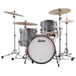 LUDWIG CLASSIC MAPLE FAB 3 MORCEAUX SHELL PACK VINTAGE BLUE OYSTER 14X22 9X13 16X16