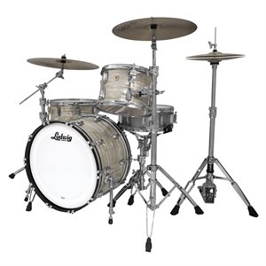 LUDWIG CLASSIC MAPLE FAB 3 MORCEAUX SHELL PACK OLIVE OYSTER 14X22 9X13 16X16