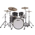 LUDWIG CLASSIC MAPLE MOD 4 MORCEAUX SHELL PACK VINTAGE BLACK OYSTER 18X22 8X10 9X12 16X16