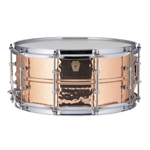 LUDWIG COPPER PHONIC 6.5X14 HAMMERED SHELL TUBE LUGS