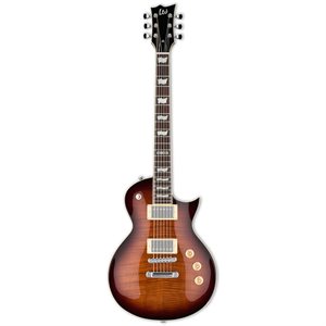 ESP LTD EC-256 FLAMED MAPLE DARK BROWN SUNBURST