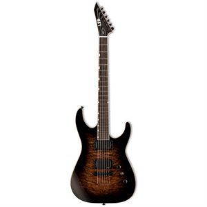 ESP LTD JM-II QUILTED MAPLE BLK SHADOW BURST JOSH MIDDLETON SIGNATURE