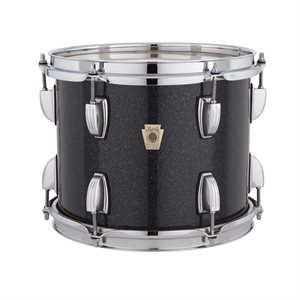 LUDWIG LEGACY MAHOGANY JAZZETTE 3PCS SHELL PACK BLACK SPARKLE 14X18 8X12 14X14