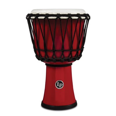 LP LP1607RD DJEMBES WORLD 7 ROPE CIRC RED