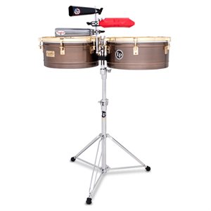 LP LP257-KP TIMBALES KARL 14-15 STEEL ANTIQ