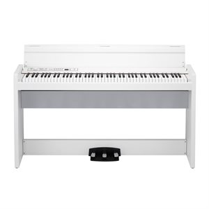 KORG LP380WHU WHITE BENCH STAND PEDALS