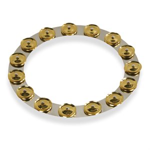 LP LP3814SBS TAMBOURINES 14 TAMBO-RING STAINLESS STEEL