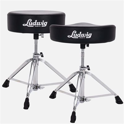LUDWIG LUDWIG PRO SADDLE THRONE - BLACK