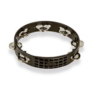 LP LPA180 TAMBOURINES ASPIRE 8 BLACK STEEL