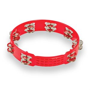 LP LPA191 TAMBOURINES ASPIRE 10 RED STEEL